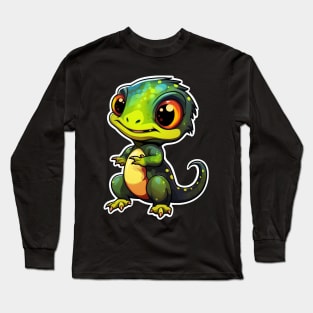 Cute Iguana - Iguana Mom Funny Iguanas Long Sleeve T-Shirt